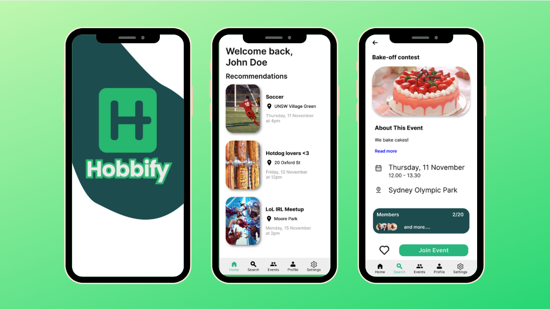 Hobbify App Screenshot